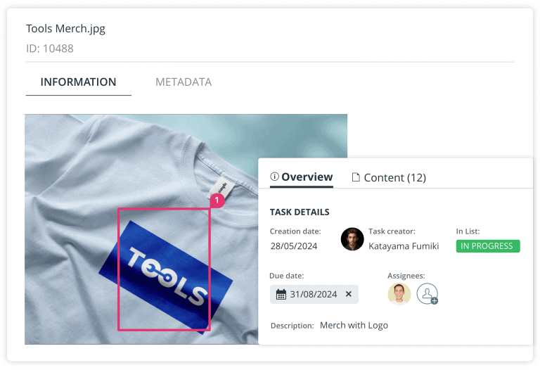 UI Content Collaboration Tools Merch