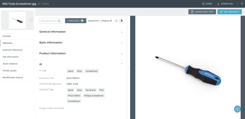 MS Azure Custom tag screenshot