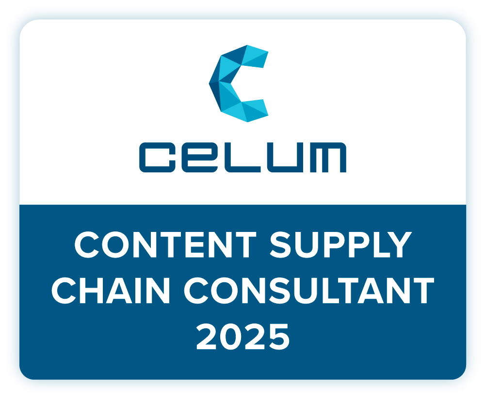 CELUM Content Supply Chain Consultant certificate