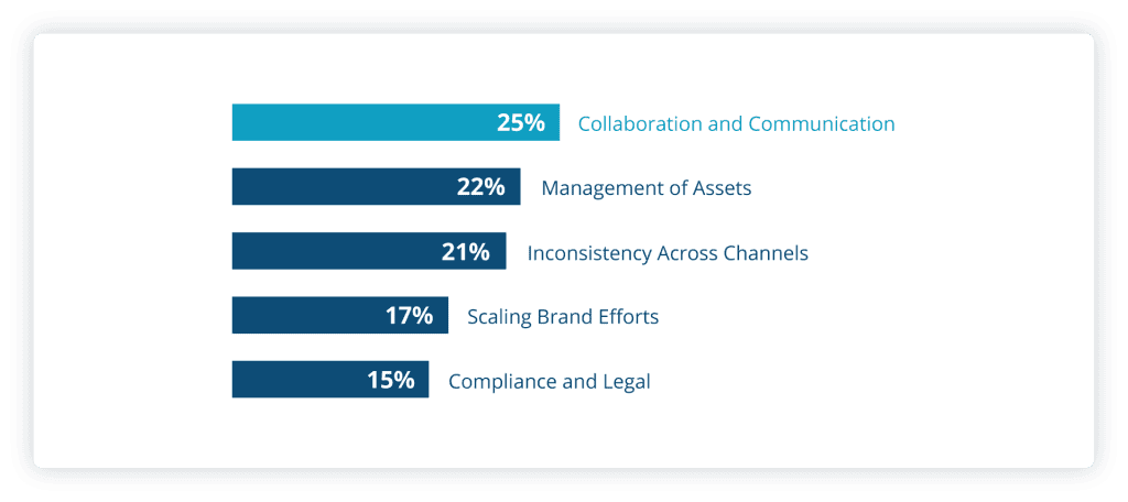 The most pressing challenges in brand management according to CELUM research.
